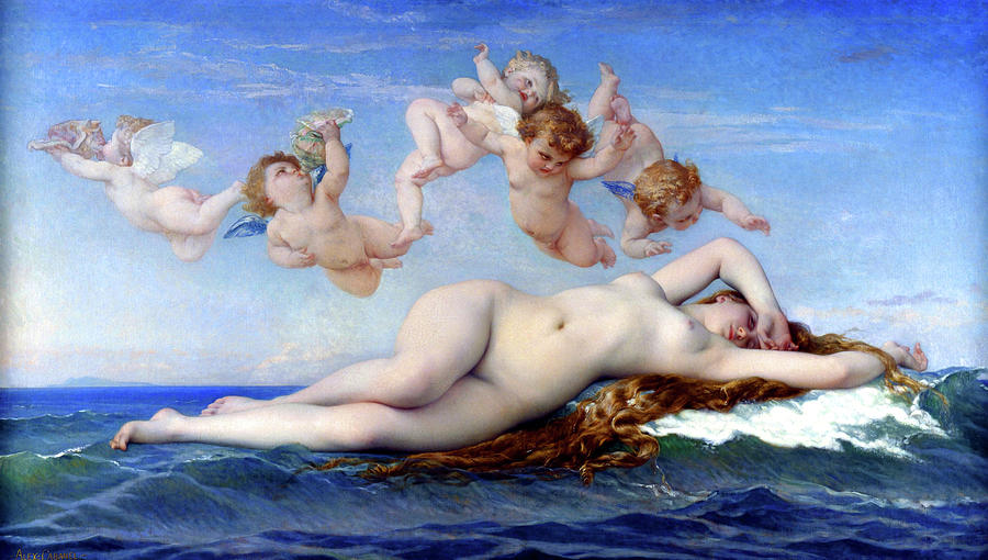 Alexandre Cabanel Painting - The Birth of Venus #2 by Jon Baran
