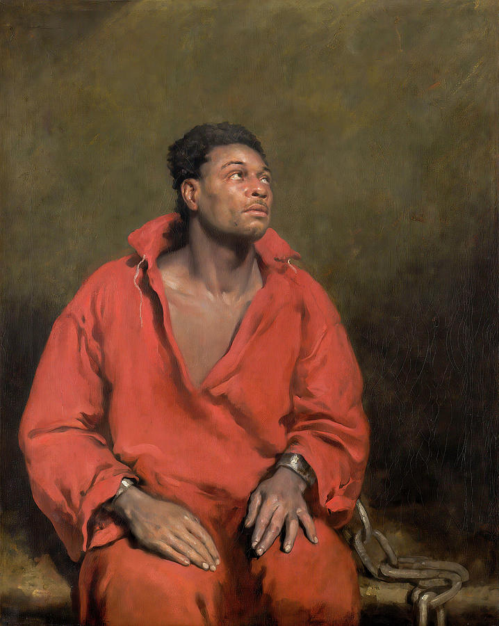 The Captive Slave #3 Painting by John Philip Simpson