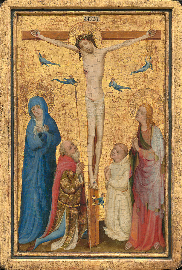 The Crucifixion #3 Painting by Master of Saint Veronica