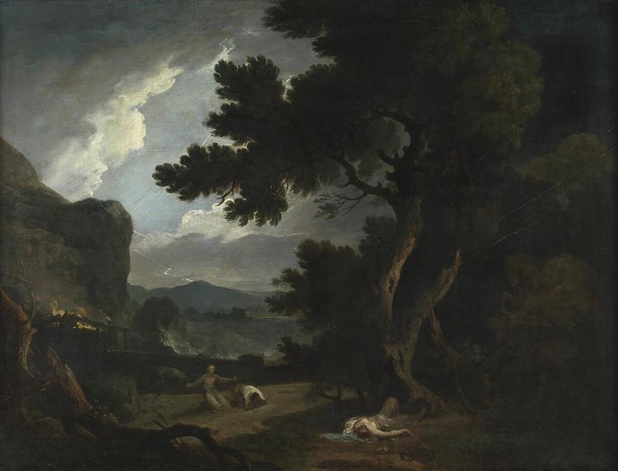 The Destruction of Niobe's Children Painting by Richard Wilson