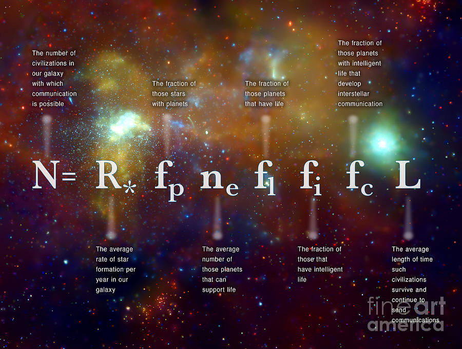 The Drake Equation #2 Photograph by Monica Schroeder