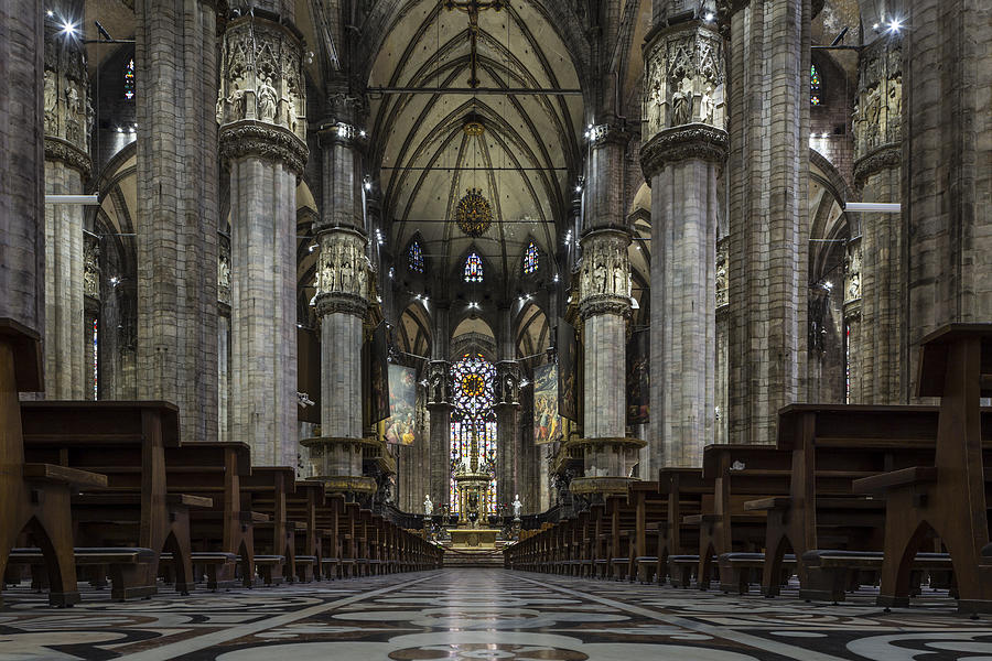 The Duomo di Milano or Milan cathedral, Italy. #2 Photograph by Julian Elliott Photography