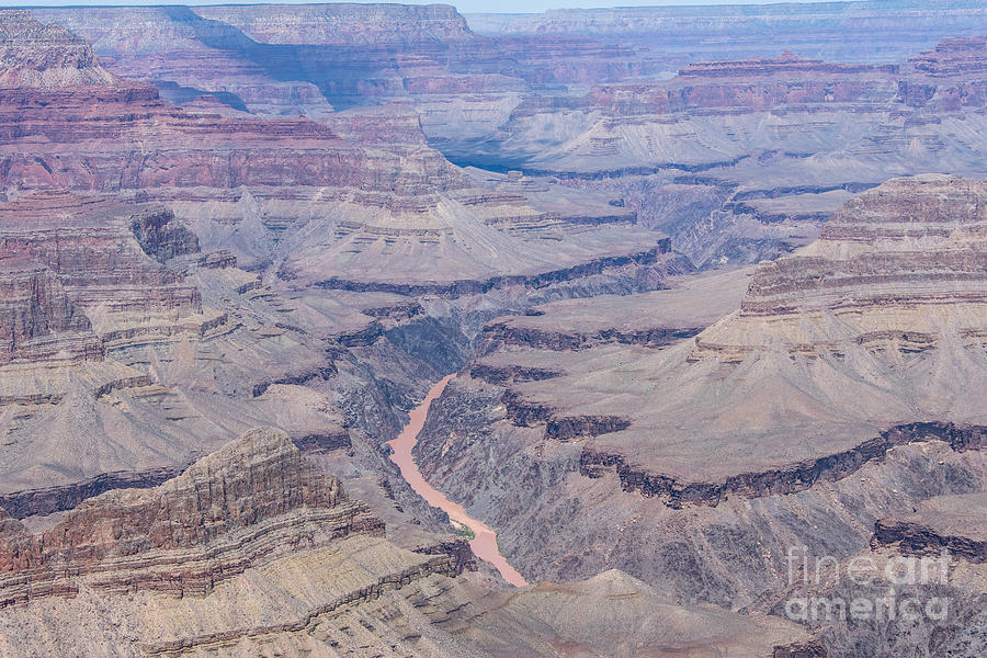 The Grand Canyon and Colorado River Digital Art by Tammy Keyes
