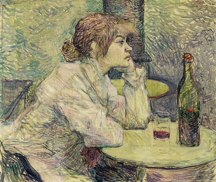 The Hangover Painting - The Hangover, Suzanne Valadon #2 by Henri de Toulouse-Lautrec