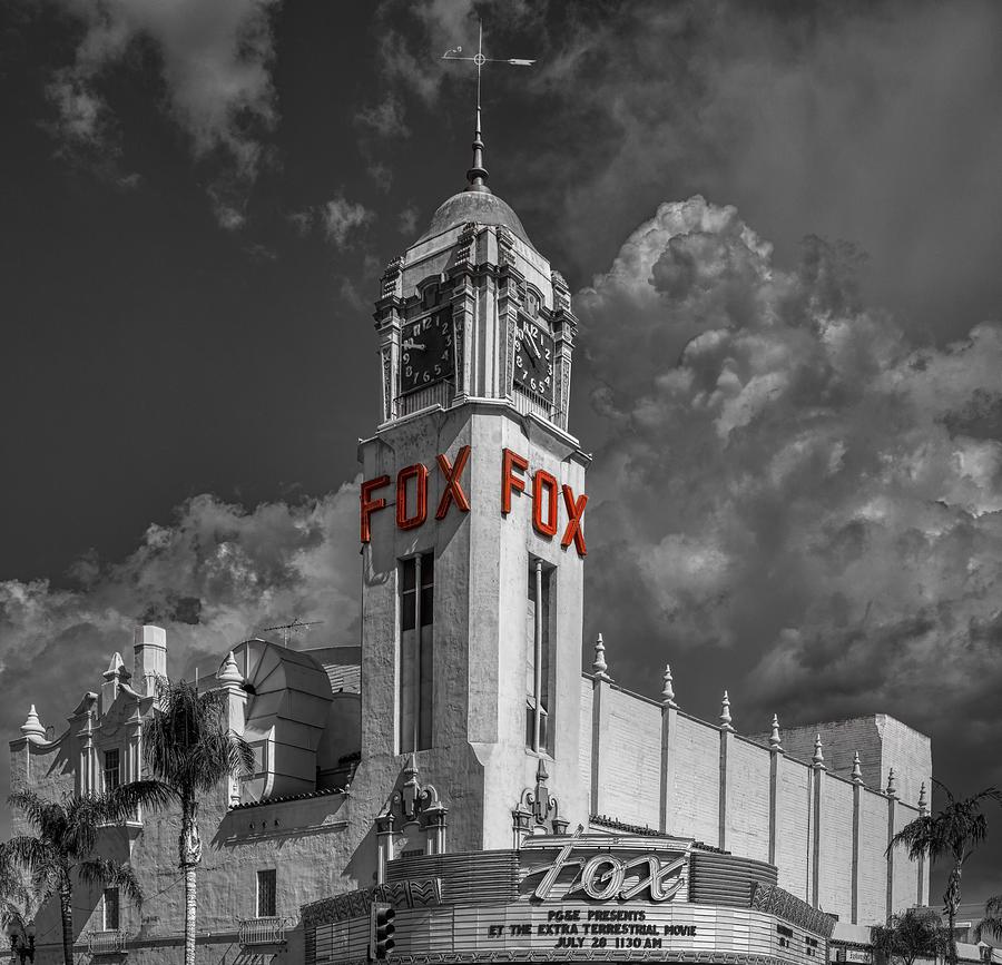 Bakersfield Photograph - The Historic Fox Theatre of Bakersfield, California #2 by Mountain Dreams