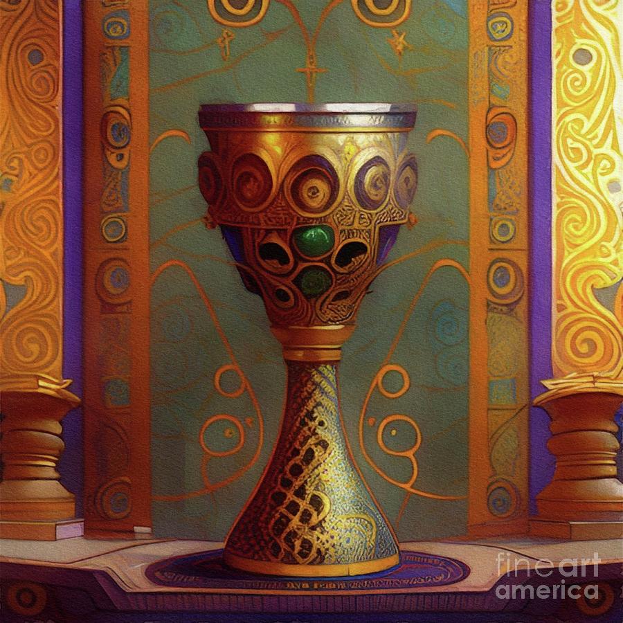 The Holy Grail Painting by Sarah Kirk - Fine Art America