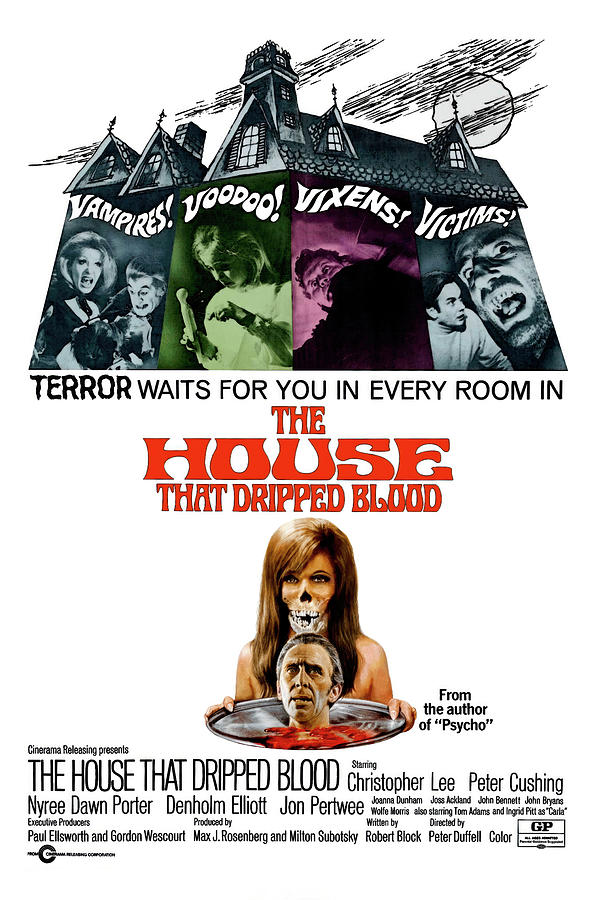 THE HOUSE THAT DRIPPED BLOOD -1971-, directed by PETER DUFFELL. #2 Photograph by Album THE HOUSE THAT DRIPPED BLOOD -1971-, directed by PETER DUFFELL. #2 Photograph by Album