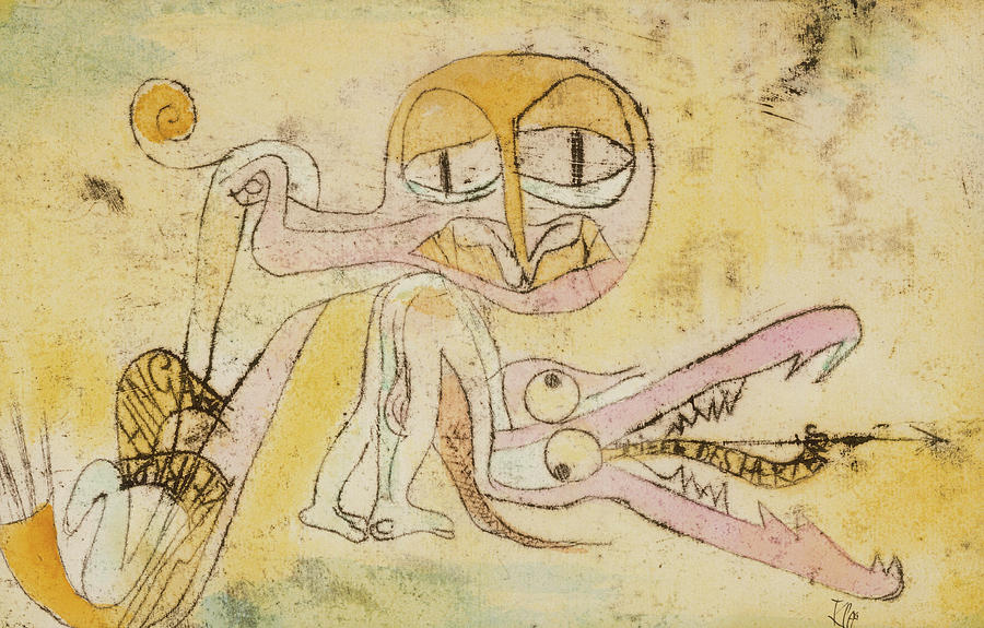 Paul Klee Painting - The Hypocrites #2 by Paul Klee