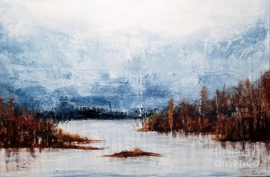 The Inlet #2 Painting by Ida Eriksen