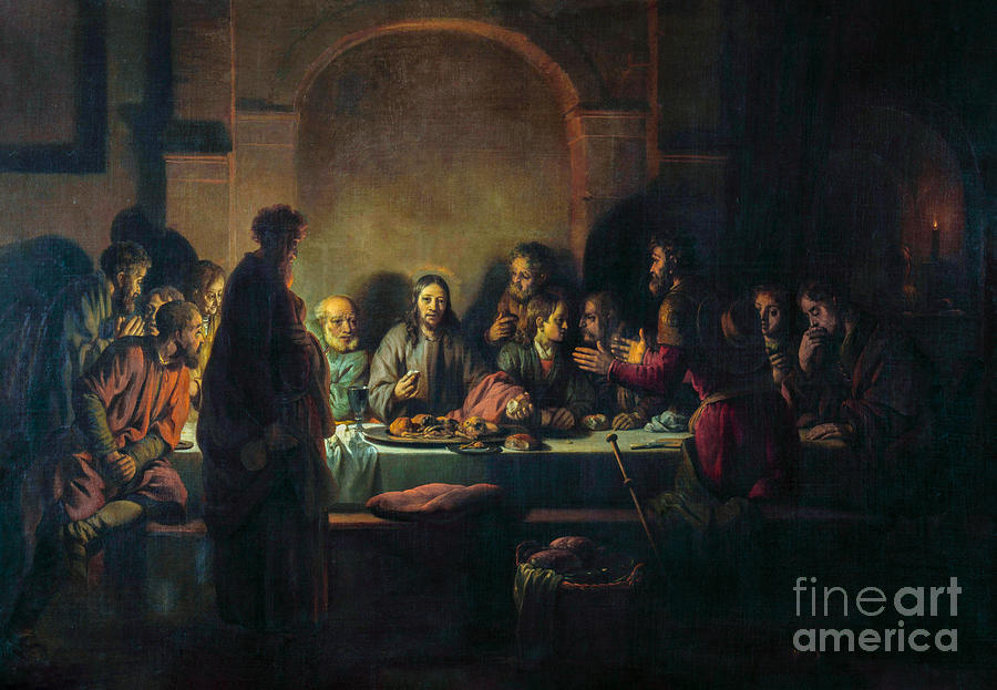 The Last Supper Painting by Gerbrand van den Eeckhout - Fine Art America