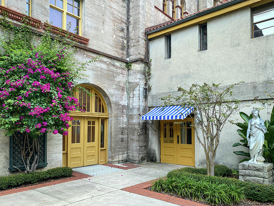 The Lightner Museum Courtyard, St. Augustine, Florida #2 Photograph by Dawna Moore Photography