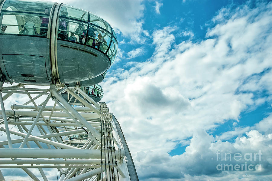 The London Eye #1 Photograph by Micah May