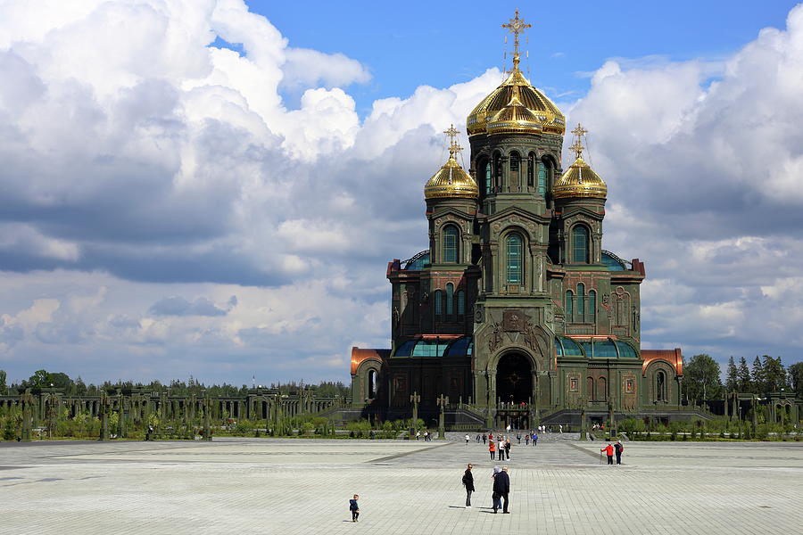 The Main Cathedral Of The Russian Armed Forces Photograph By Artem ...