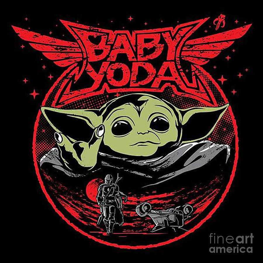 Baby Yoda / Mandalorian Inspired Digital File – Oklahoma Gypsy Designs