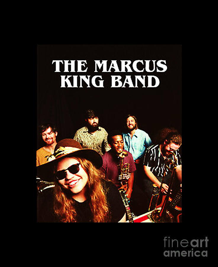 The Marcus King Band tour 2023 Digital Art by Rain Store Pixels