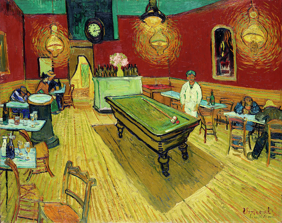 Vincent Van Gogh Painting - The Night Cafe #2 by Art Dozen