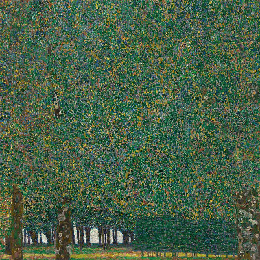 The Park  #2 Painting by Gustav Klimt