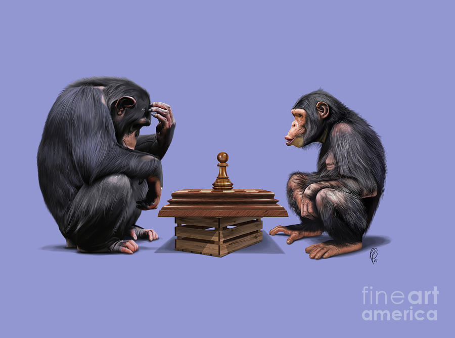Nature Digital Art - The Pawns #2 by Rob Snow