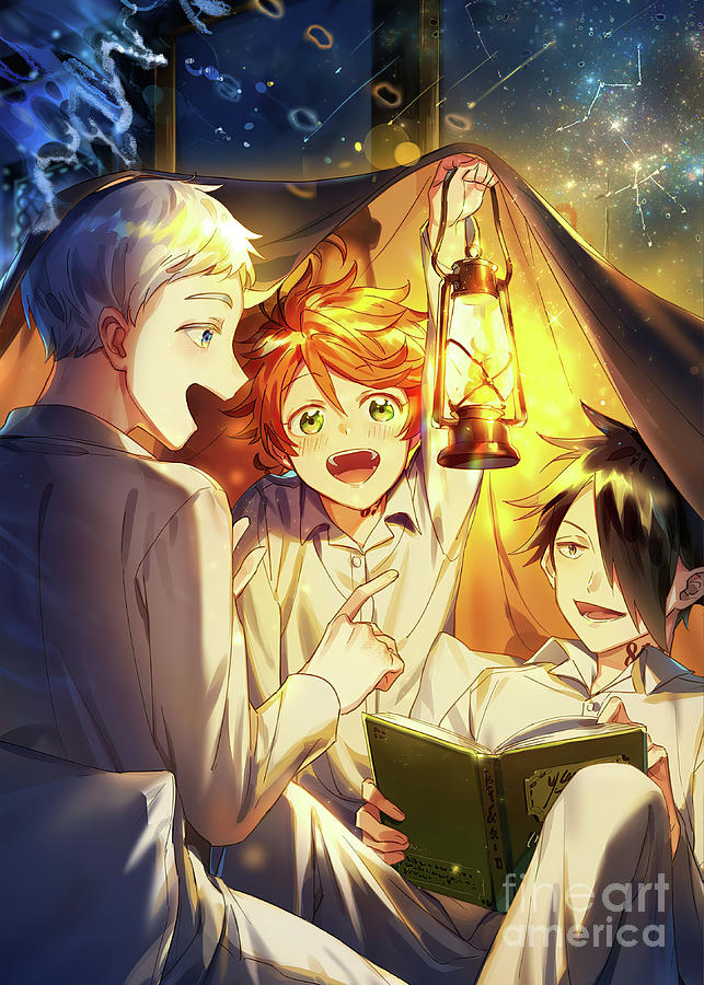 The Promised Neverland Digital Art By Big Duck 