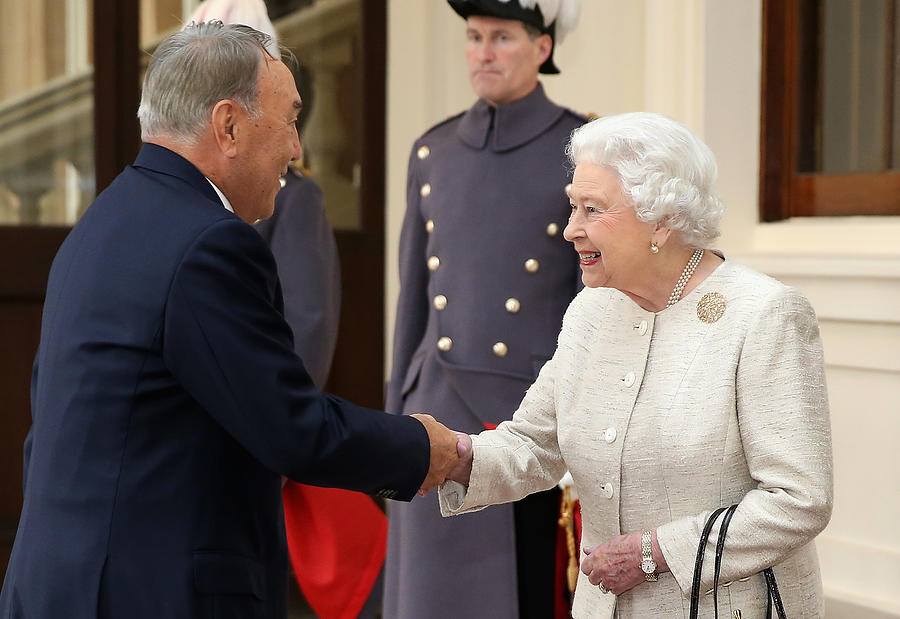 The Queen Receives The President Of Kazakhstan #2 Photograph by Chris Jackson