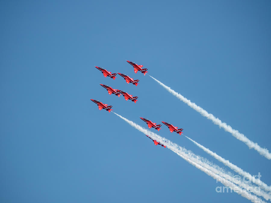 The Red Arrows #2 Photograph by Jim Orr