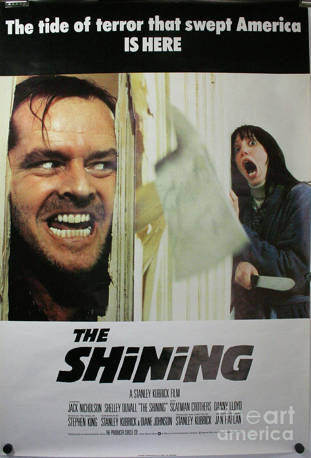 The Shining Jack Nicholson Stanley Kubrick English Os Original Movie ...