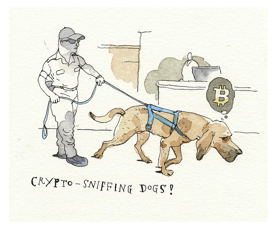 The Silicon Valley Bank Catastrophe #2 Painting by Barry Blitt