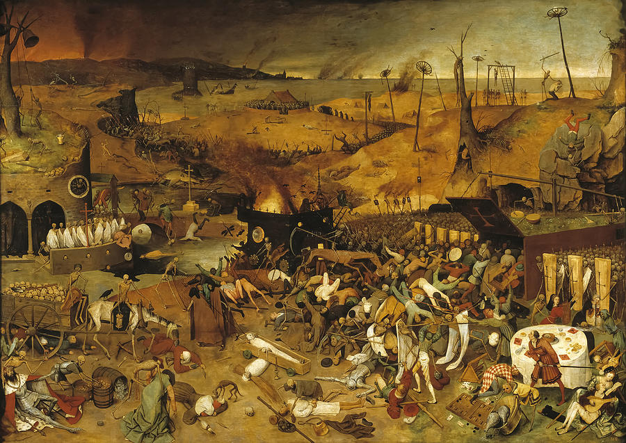 The Triumph Of Death By Pieter Brueghel The Elder Painting