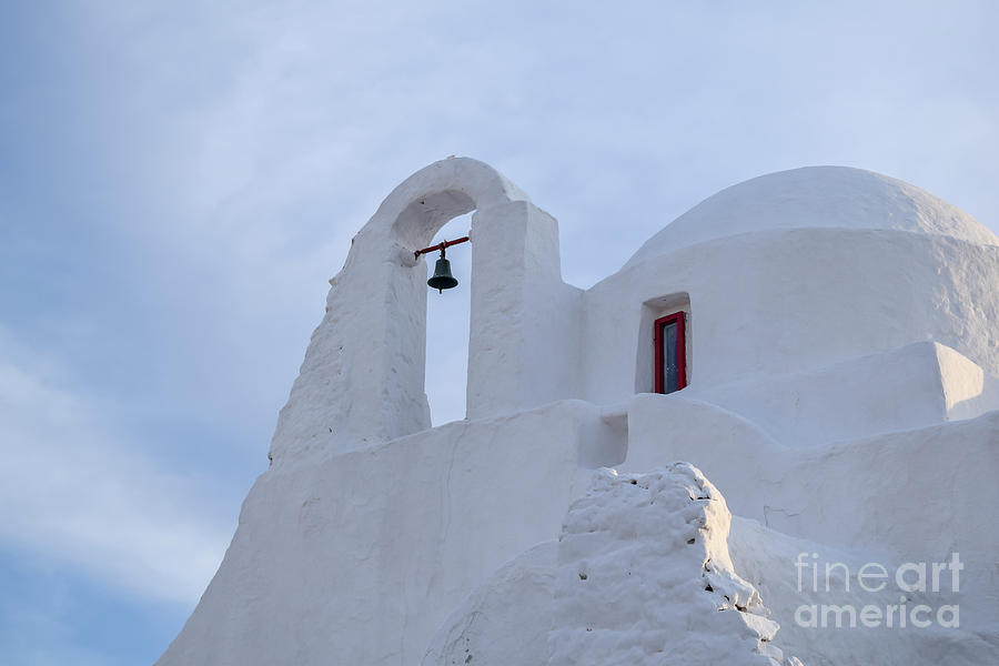 The white-domed Church of Panagia Paraportiani, Chora, Mykonos,  #1 Photograph by William Kuta