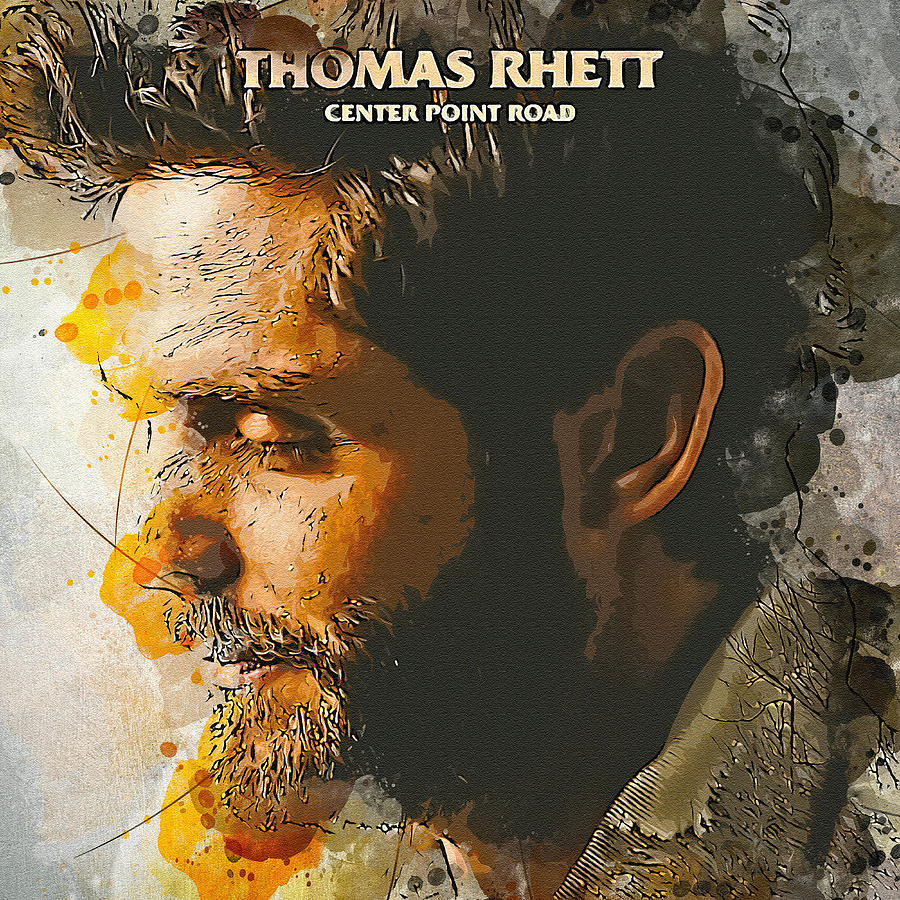 Thomas Rhett 7 Digital Art By Mode On