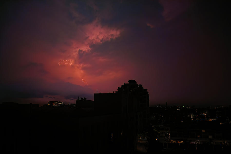 Thunderstorm #2 Photograph by Kiran Joshi