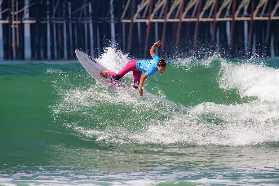 Tia Blanco Surfer Girl #2 Photograph by Waterdancer