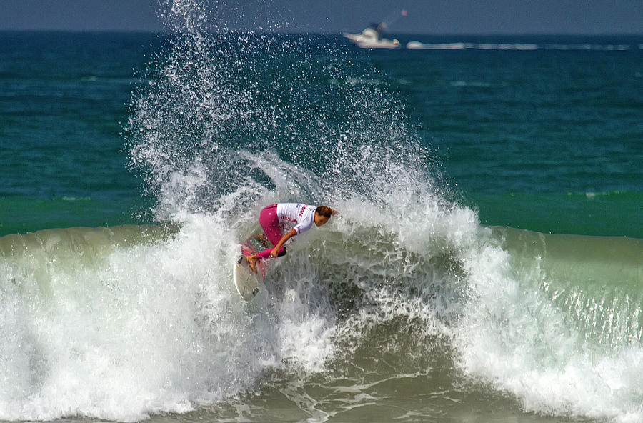 Tia Blanco Surfer #2 Photograph by Waterdancer