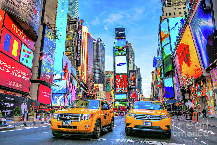 Times square, New york city, USA #2 Photograph by Luciano Mortula