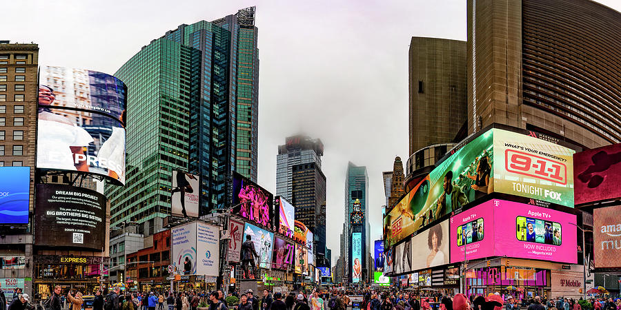 Times Square New York #2 Photograph by Tommy Farnsworth