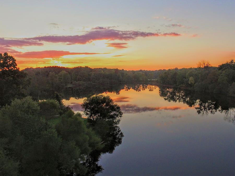 Tinkers Creek Park Sunset Photograph by Brad Nellis