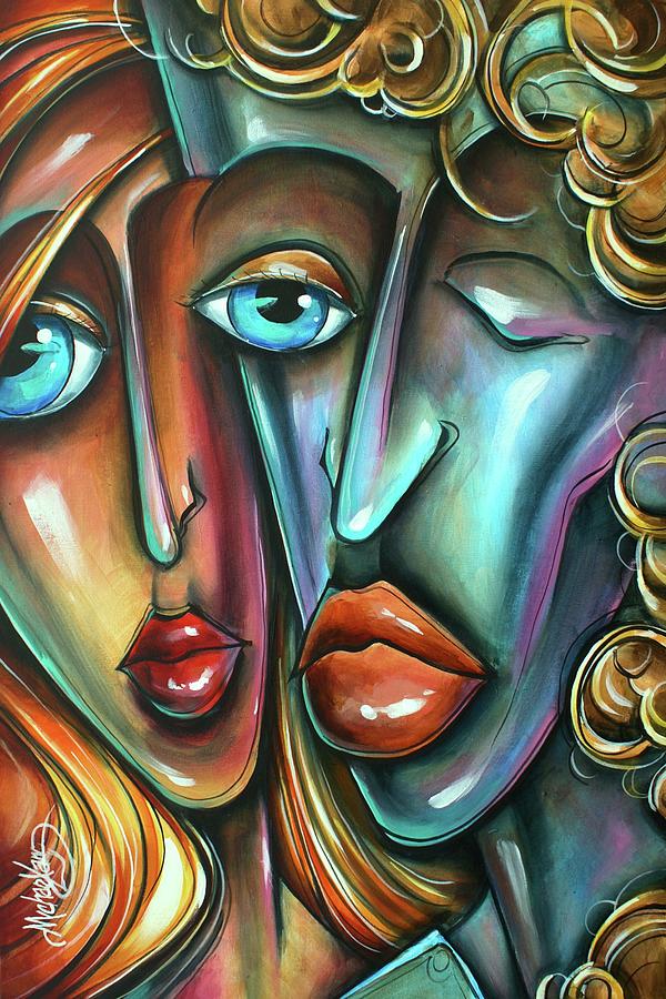 Together Painting by Michael Lang