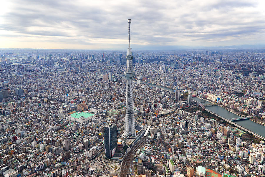 Tokyo Sky Tree #2 Photograph by Copyright by tk21hx