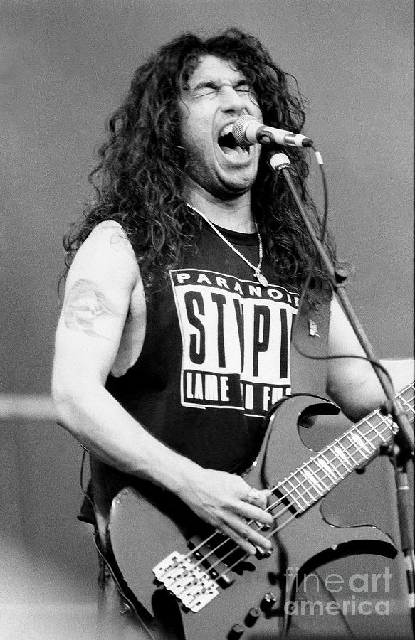 Tom Araya - Slayer Photograph by Concert Photos