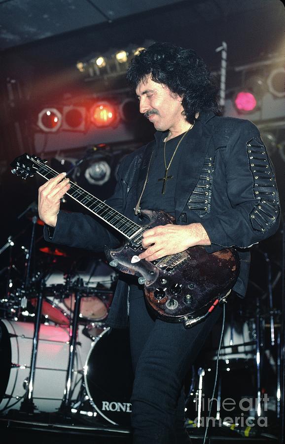 Black Sabbath Photograph - Tony Iommi - Black Sabbath #2 by Concert Photos