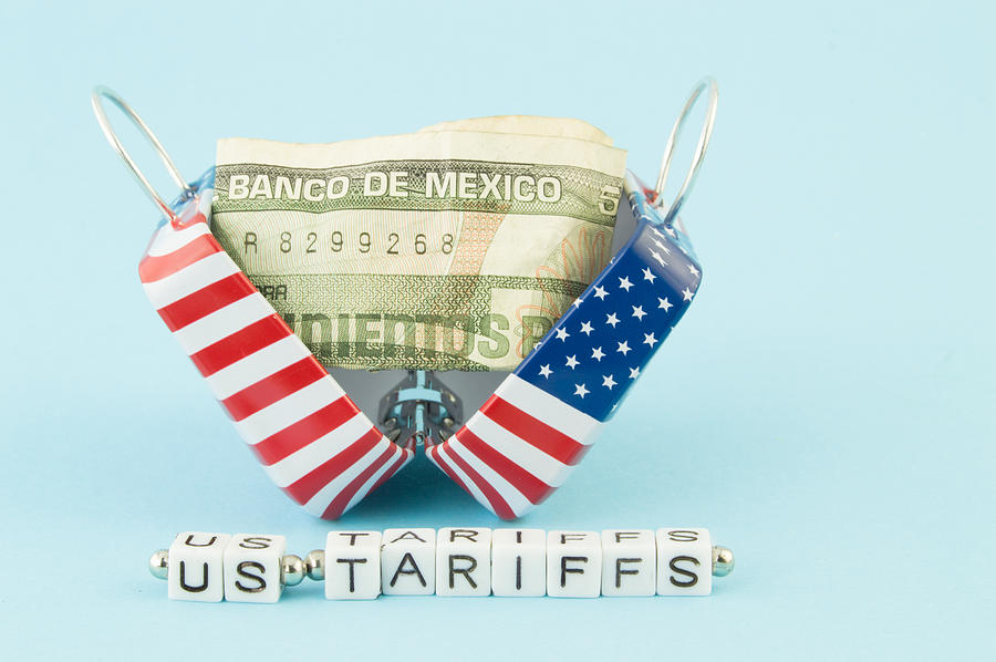 Trade Wars with US  and MEXICO. US Tariffs #2 Photograph by Luis Diaz Devesa