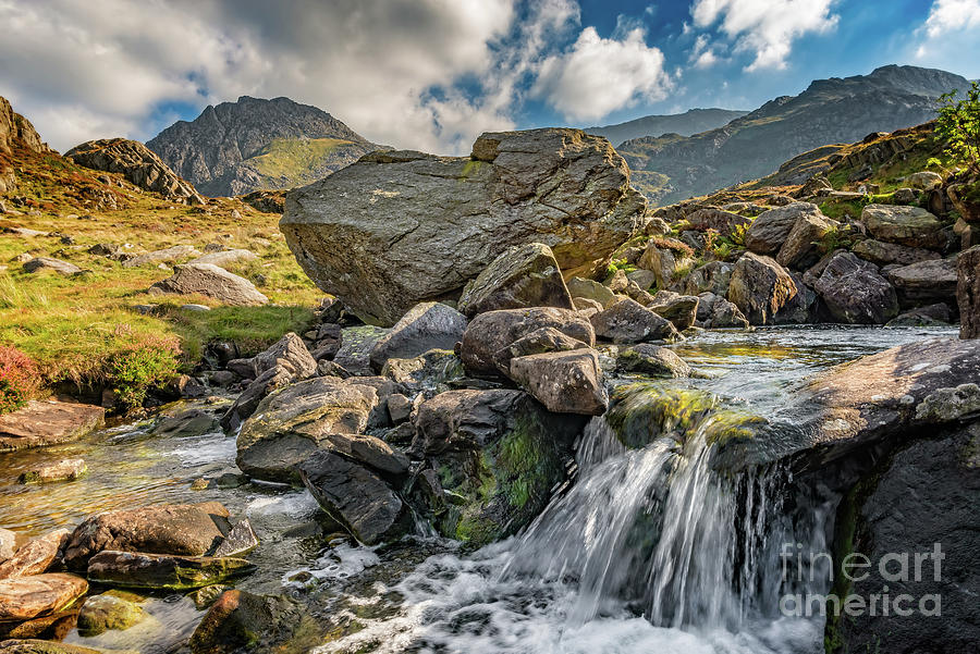Tryfan Mountain Snowdonia Wales #1 Photograph by Adrian Evans