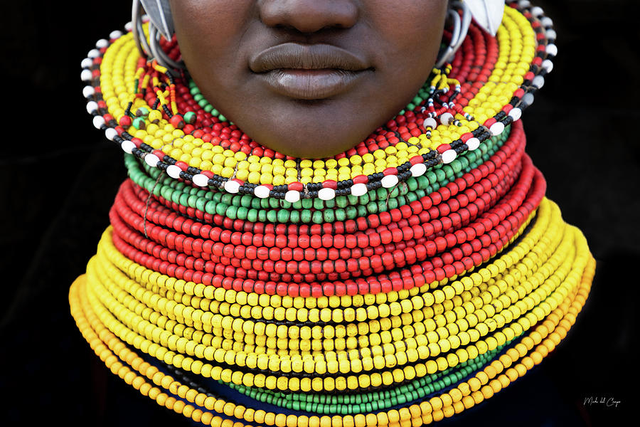 Turkana Jewelry #2 Photograph by Mache Del Campo