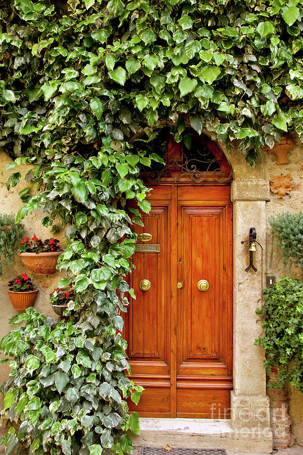 Tuscan Door #2 Photograph by Brian Jannsen