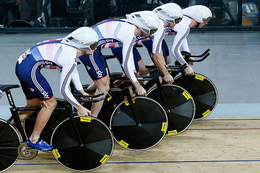 UCI Track Cycling World Championships - Day One #2 Photograph by Dean Mouhtaropoulos