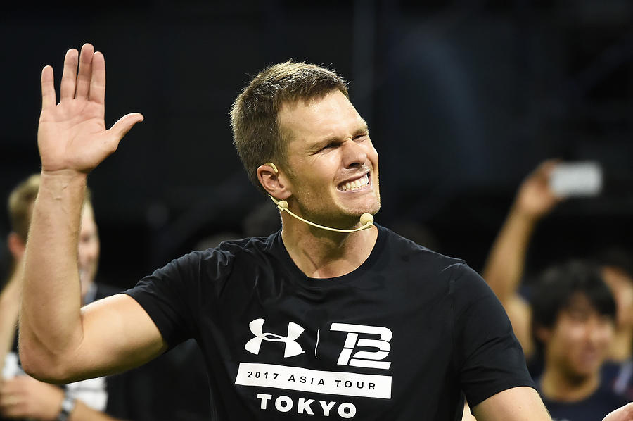 Under Armour 2017 Tom Brady Asia Tour In Tokyo - Day 1 #2 Photograph by Jun Sato