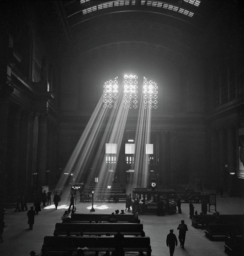 Union Station, Chicago 1943 #2 Photograph by Mountain Dreams