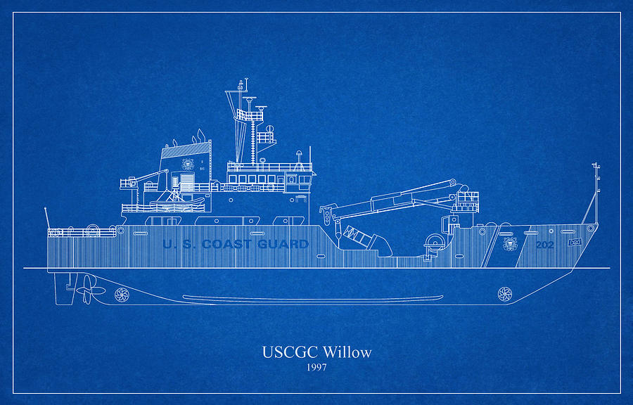 b03 - United States Coast Guard Cutter Willow wlb-202 by JESP Art and Decor b03 - United States Coast Guard Cutter Willow wlb-202 by JESP Art and Decor