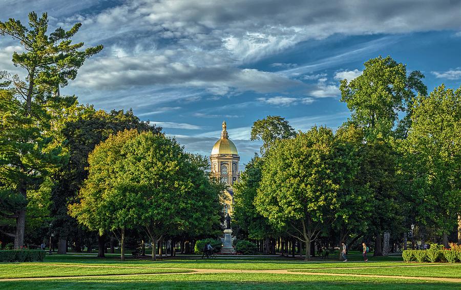University of Notre Dame Campus #2 Photograph by Mountain Dreams