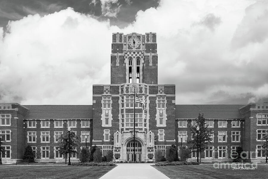 University Of Tennessee Photograph - University of Tennessee Ayres Hall #1 by University Icons